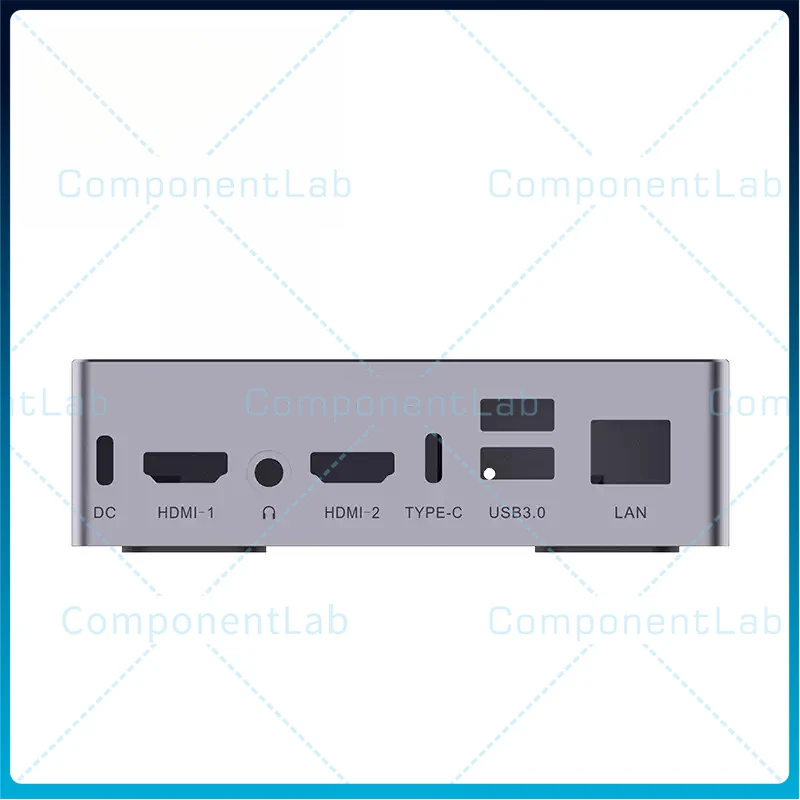 For Orange Pi AIpro 8T Aluminum Metal Case Special Protective Enclosure Shell for Single Board Computer