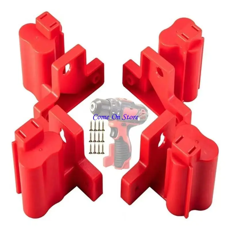 

M6CF Инструмент держатель крепления пластикового настенного крепления Электрический инструмент Совместимый с тяжелой батареей