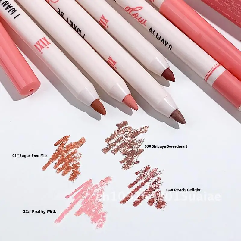 Xixi Sweet Pear Vortex Lip Liner ปากกา เนื้อนุ่มเนียน ใช้งานง่าย Matte Finish Lip Liner สําหรับสภาพผิวที่เป็นกลาง