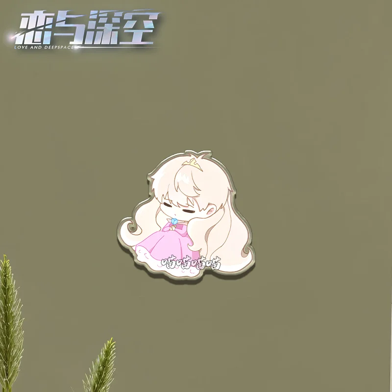 5 個の愛とディープスペース ゼイン シラス バッジ アニメ かわいいブローチ ラペルピン DIY バックパック帽子服アクセサリーグッズギフト