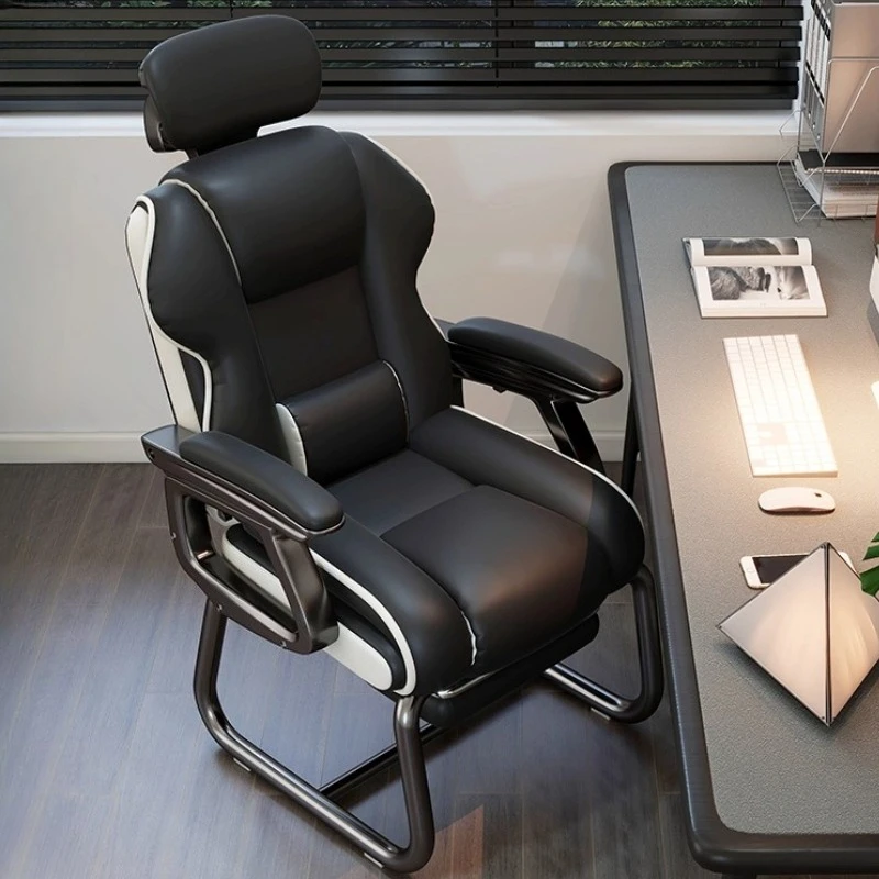 

Fixed Foot Arched Office Computer Office Reclining Sleeping Sofa Gaming Chairs Relaxing Right Posture Desk Chair Furniture