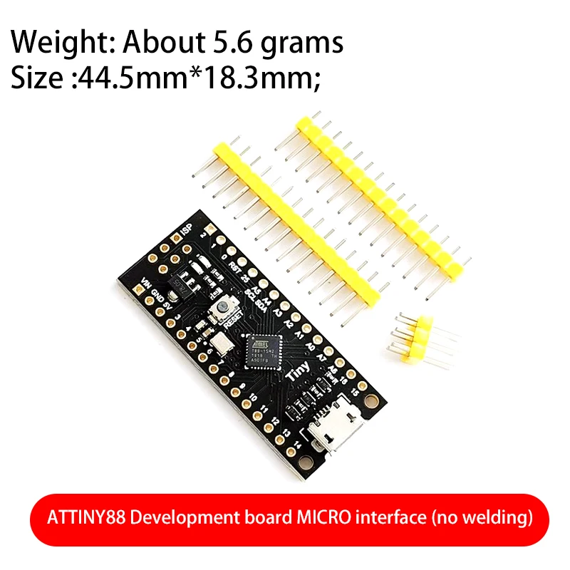 ATTINY88 micro development board 16Mhz /Digispark ATTINY85 Upgraded For NANO V3.0 ATmega328 Extended Compatible for Arduino