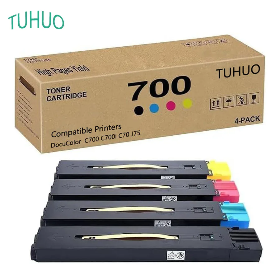 1PCS C700 Toner Cartridge For Xerox Color C75 J75 Press 700i 700 Digital Color Press 006R01383 006R01384 006R01385 006R01386