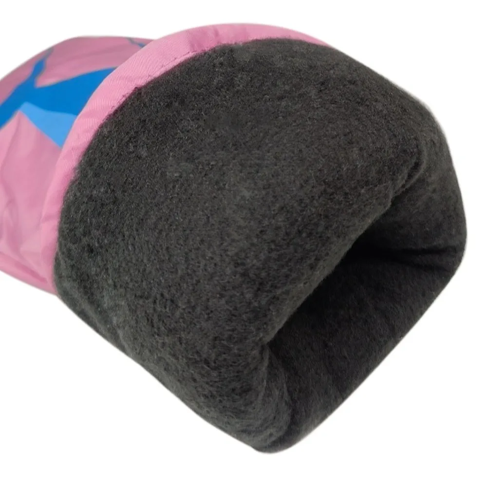 Regalo de Navidad guantes de esquí cálidos a prueba de viento engrosamiento guantes para niños pingüino agregar guantes de invierno de algodón patinaje