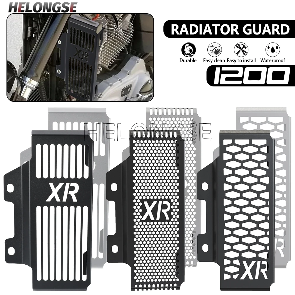 

For XR1200 XR1200X 2008 2009 2010 2011 2012 2013 XR 1200 X Motorcycle Radiator Guard Grille Grill Cover Protector Accessories