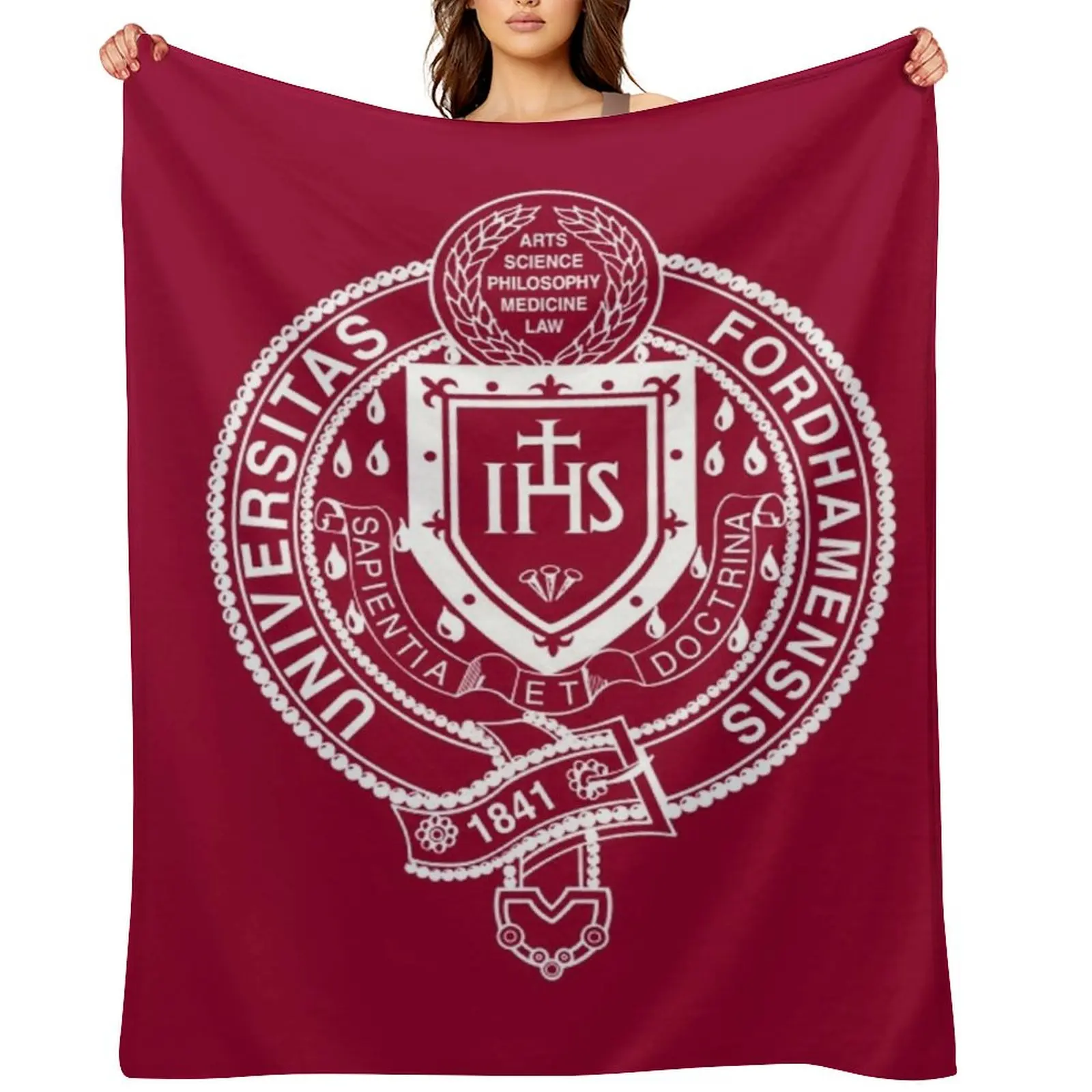 

Fordham University Throw Blanket Luxury Bed linens Blankets For Bed valentine gift ideas Blankets