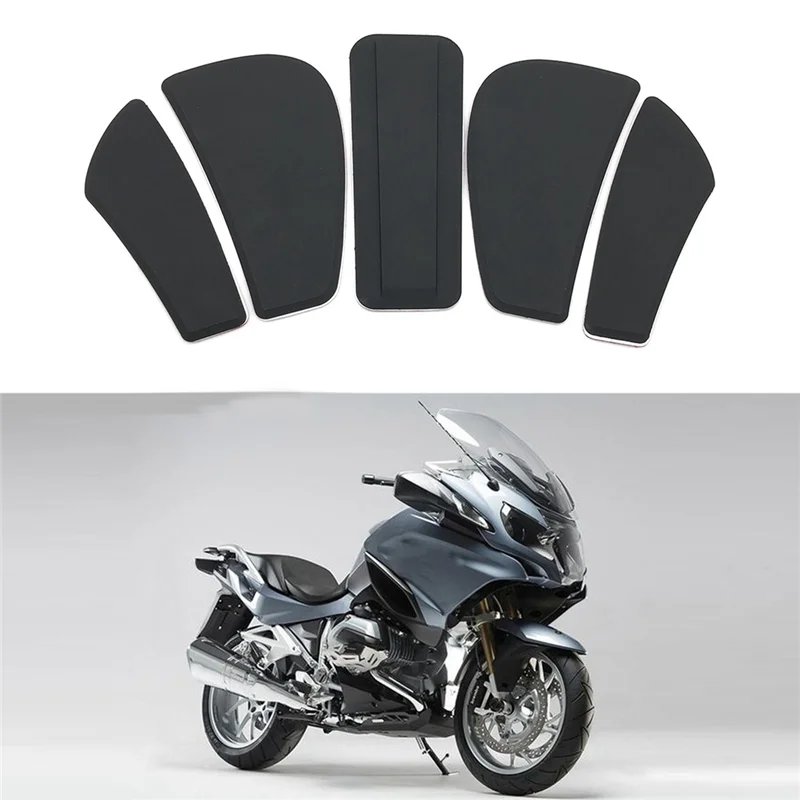 AB56-Motorcycle Tank Pad Side Tank Pad Grip Non-Slip Stickers Fuel Tank Traction Pad For R1250RT R 1250 RT R1200RT LC 2014 -