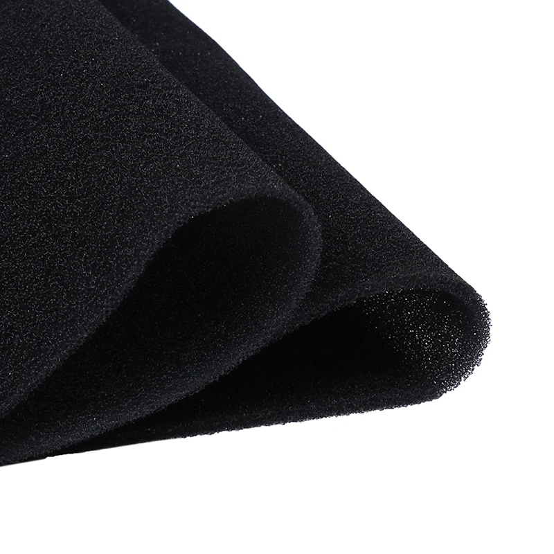 

DIY 500*400*3mm/5mm Computer Mesh Sponge PC Case Fan Cooler Black Dust Filter Case Dustproof Cover Chassis Dust Cover 40PPI
