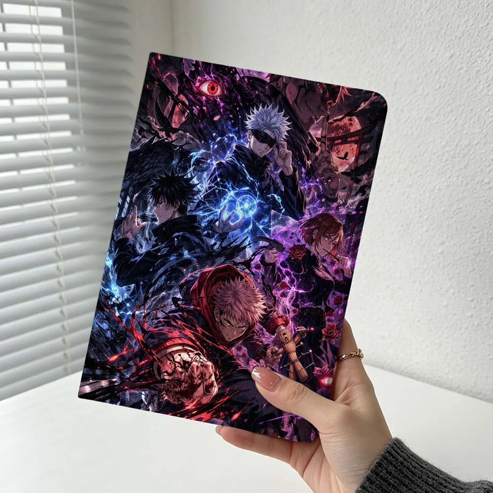 Japanese Anime J-Jujutsu Kaisen For Xiaomi Redmi Mi Pad 8 7 6 5 4 2 SE K Pro Max Ultra Poco Pad Soft Inch Tablet Case Cover
