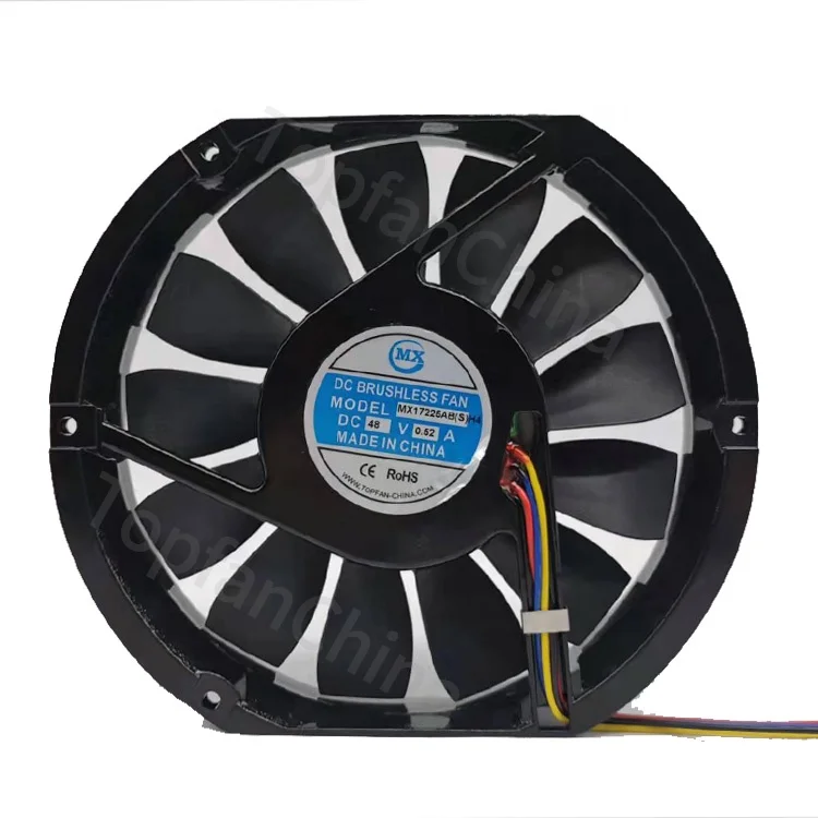 2PCS Fan 12V 24V DC Motor San Ace 109E4724F401 172 * 25mm PWM FG Control Module Cooling Silent Air Radiator Fan