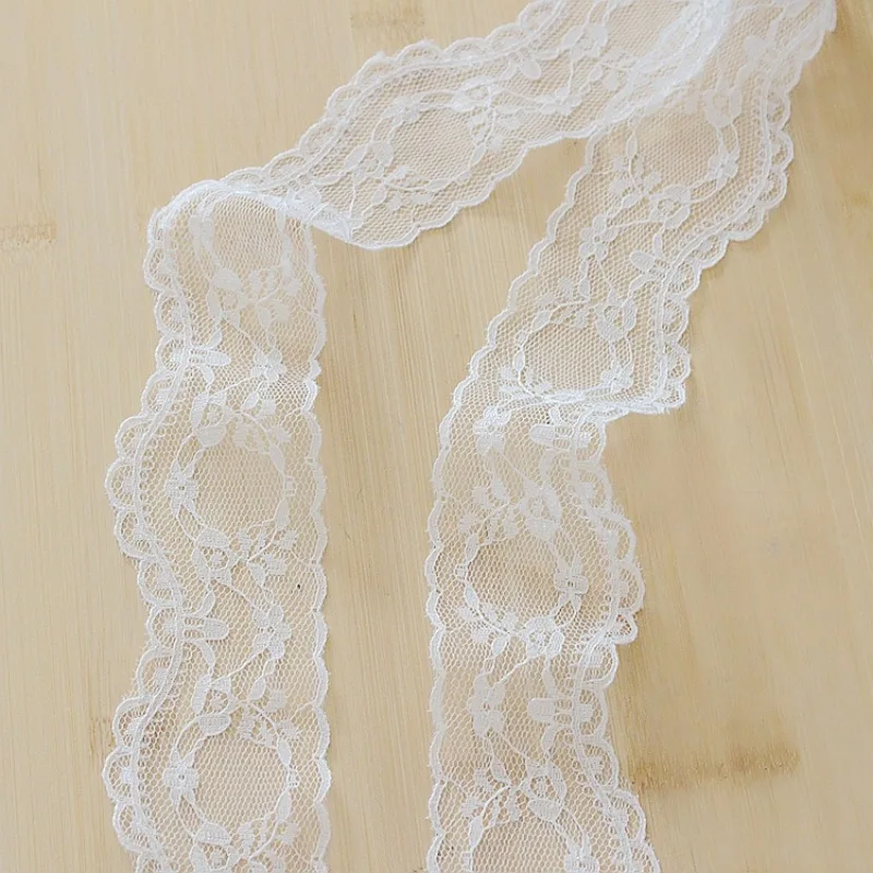 (1 yards/roll) French lace fabric 2024 high quality wedding dress veil trim skirt sleeves strap material DIY accessories