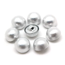 100sets/lot 16L-60L Fabric Covered Button Aluminum Base Round Mushroom Shape Buttons for Diy Cloth Coat Sewing Accessories