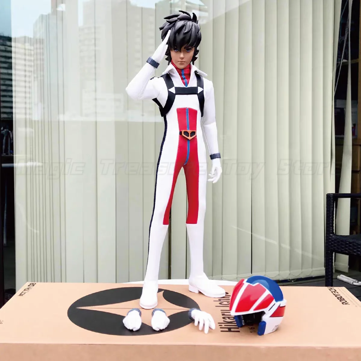 

【In Stock】Kidslogic Robotech Macross Zentraedi Rick Hunter Itizyou Hikaru 1/6 Anime Figure Model Toy