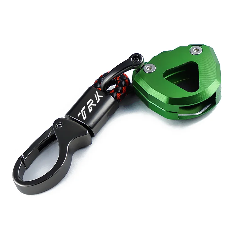 Per Benelli TRK 502X TRK 502 X Leoncino 500 BJ500 accessori LOGO personalizzato portachiavi in corda intrecciata per moto portachiavi in metallo