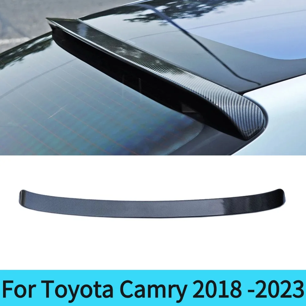 For Toyota Camry 2018-2023 ABS Plastic Rear Window Top Wing Spoiler High Quality Car Accessory