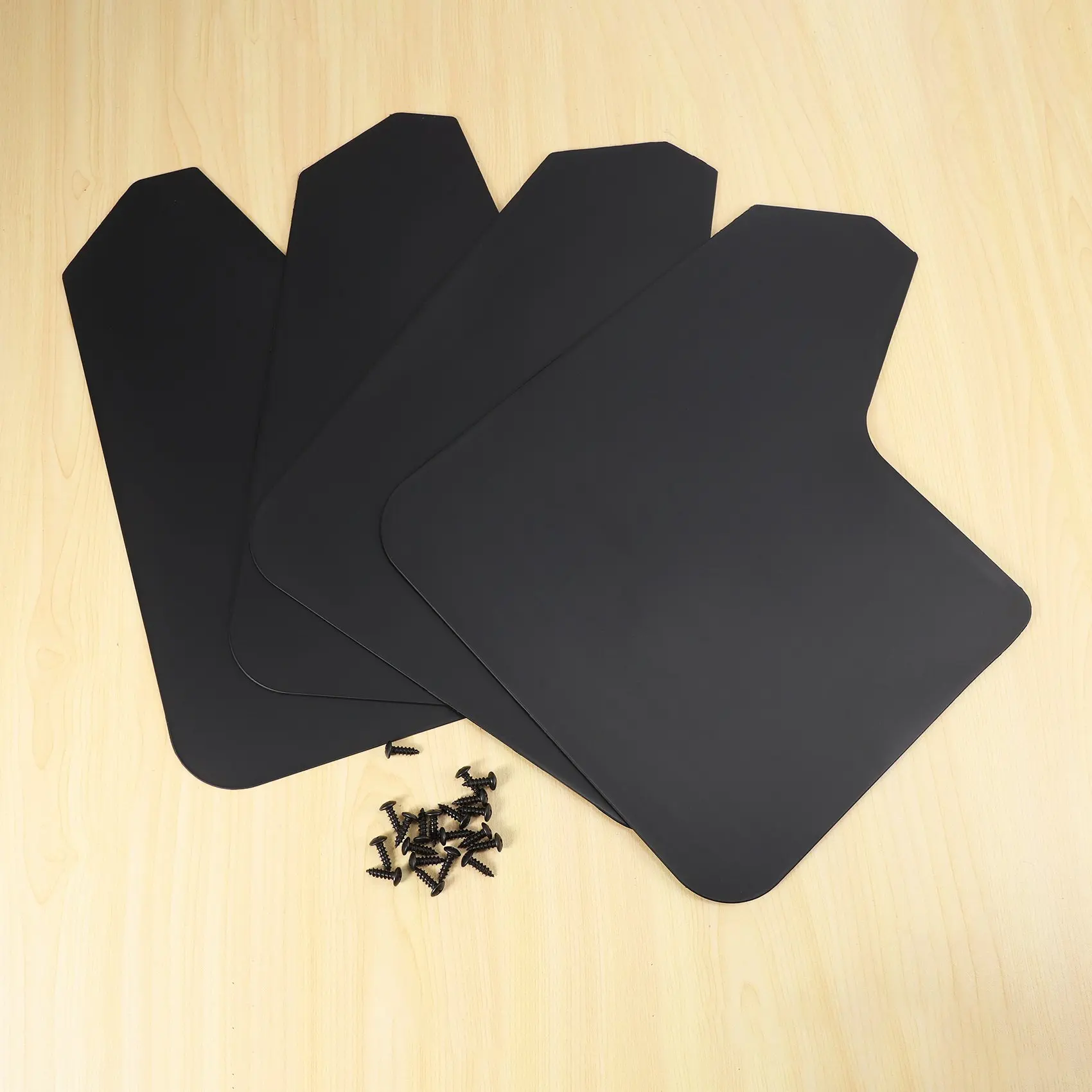 Better-4Pcs Universal Mud Flaps For Car Pickup Van Truck Mudflaps Mudguards Splash Guards With Screw