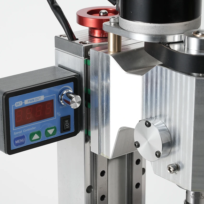 220V Drilling and Milling Machine Cross Sliding Table DIY Processing Small Bench Drill Tool CNC Drilling Milling Machine