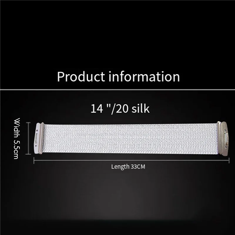 Y67A-10X Snare Wire Snare Drum Wire Strings Straps Snare Drum Accessories 20 Strands Steel For Snare Drums 14In