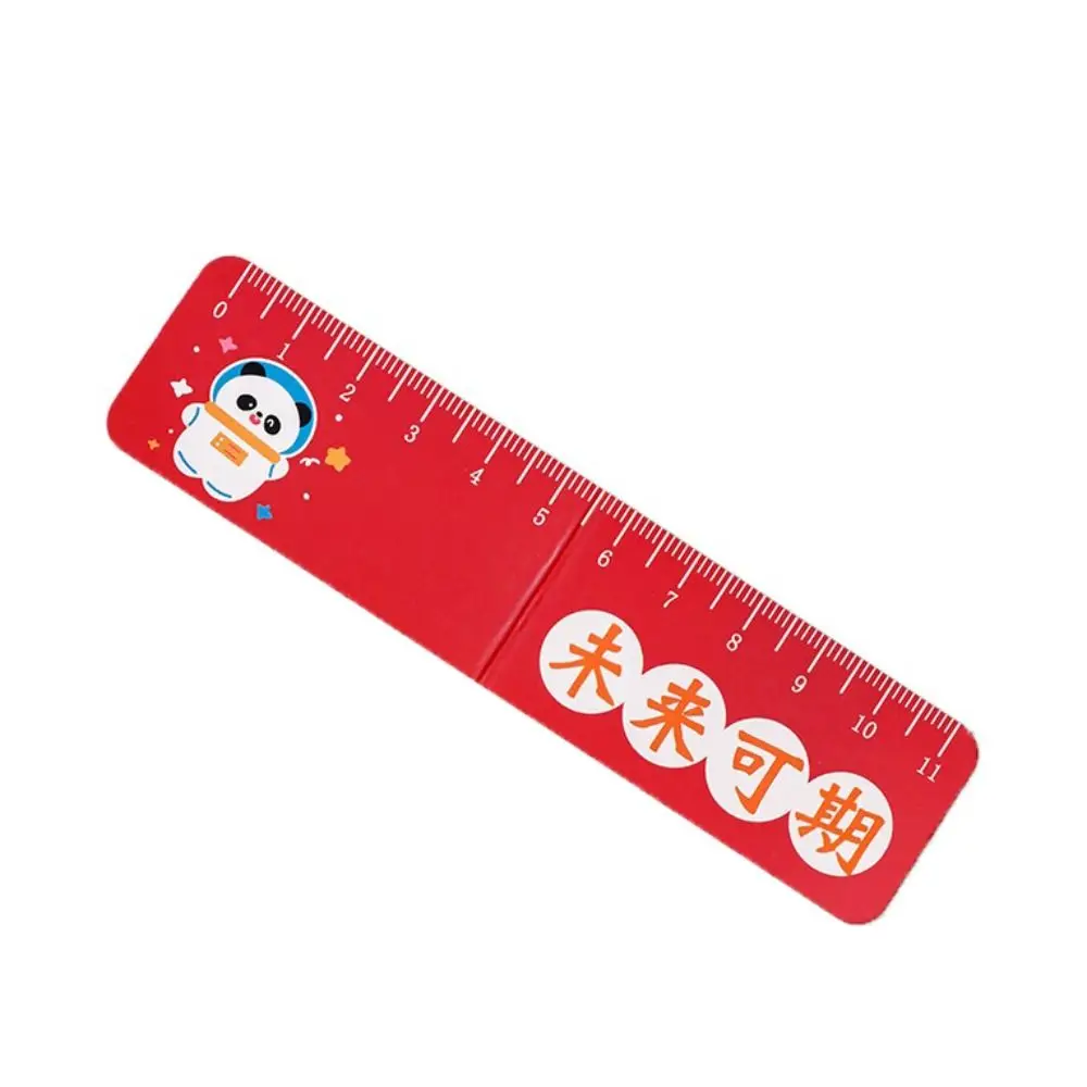 Foldable Magnet Book Marks Inspirational Bendable Magnet Ruler Bookmark Cute Cartoon Cartoon Ruler Bookmark Stationery Supplies