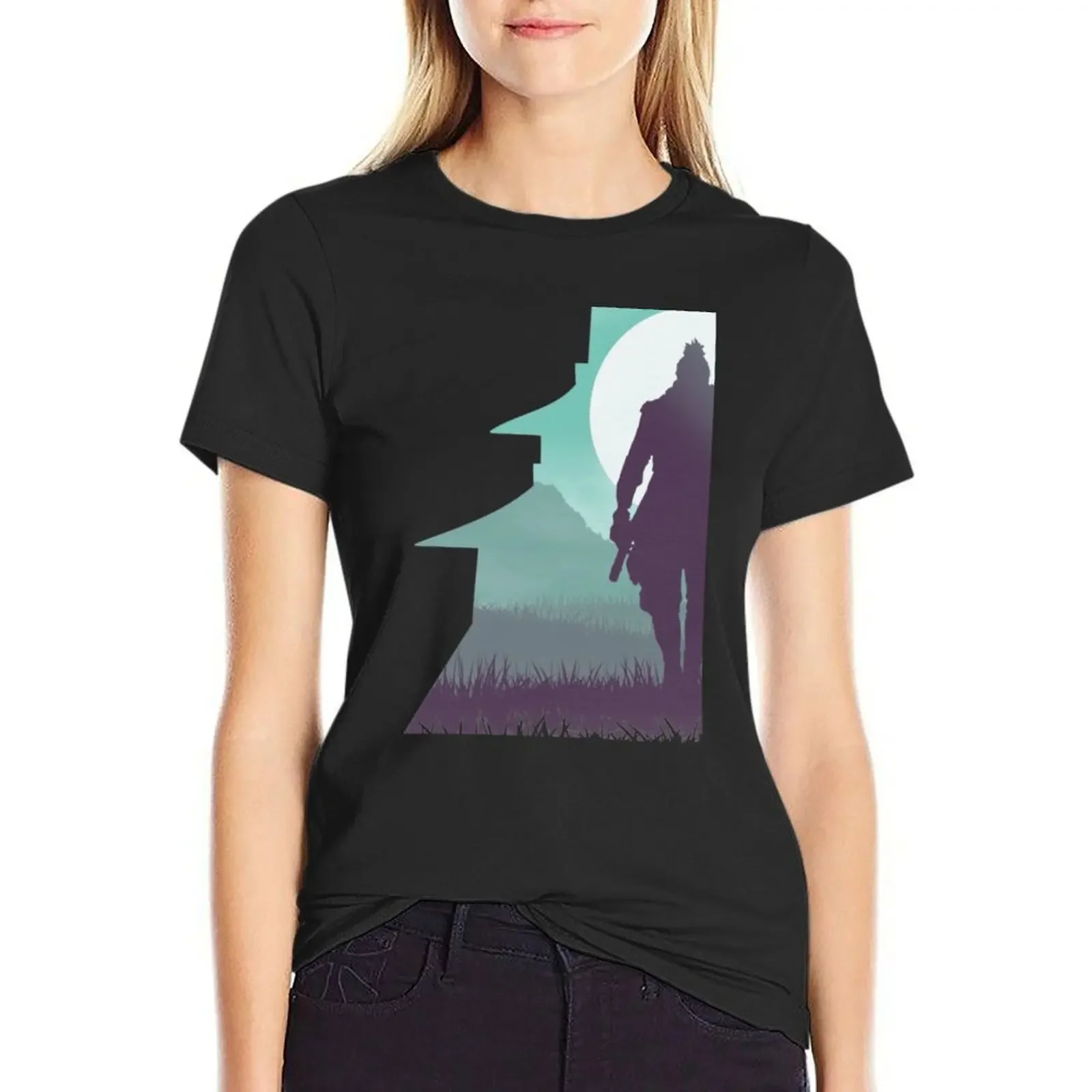

Wolf The Shinobi T-Shirt new edition tops cute clothes customs Women's summer blouses 2025