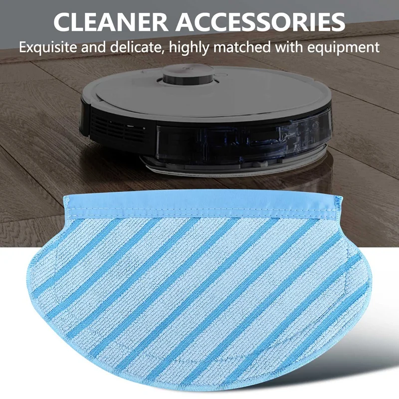 6Pcs Mop Cloth Pads Set For Ecovacs Deebot Ozmo 920 950 Vacuum Cleaner Parts Replacement Home Accessories