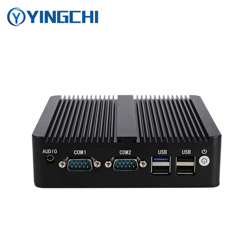 Imagem -05 - Yingchi-mini pc Intel Celeron N2830 J1800 J1900 J4125 Lan Duplo com Duplo Fanless Computador Industrial