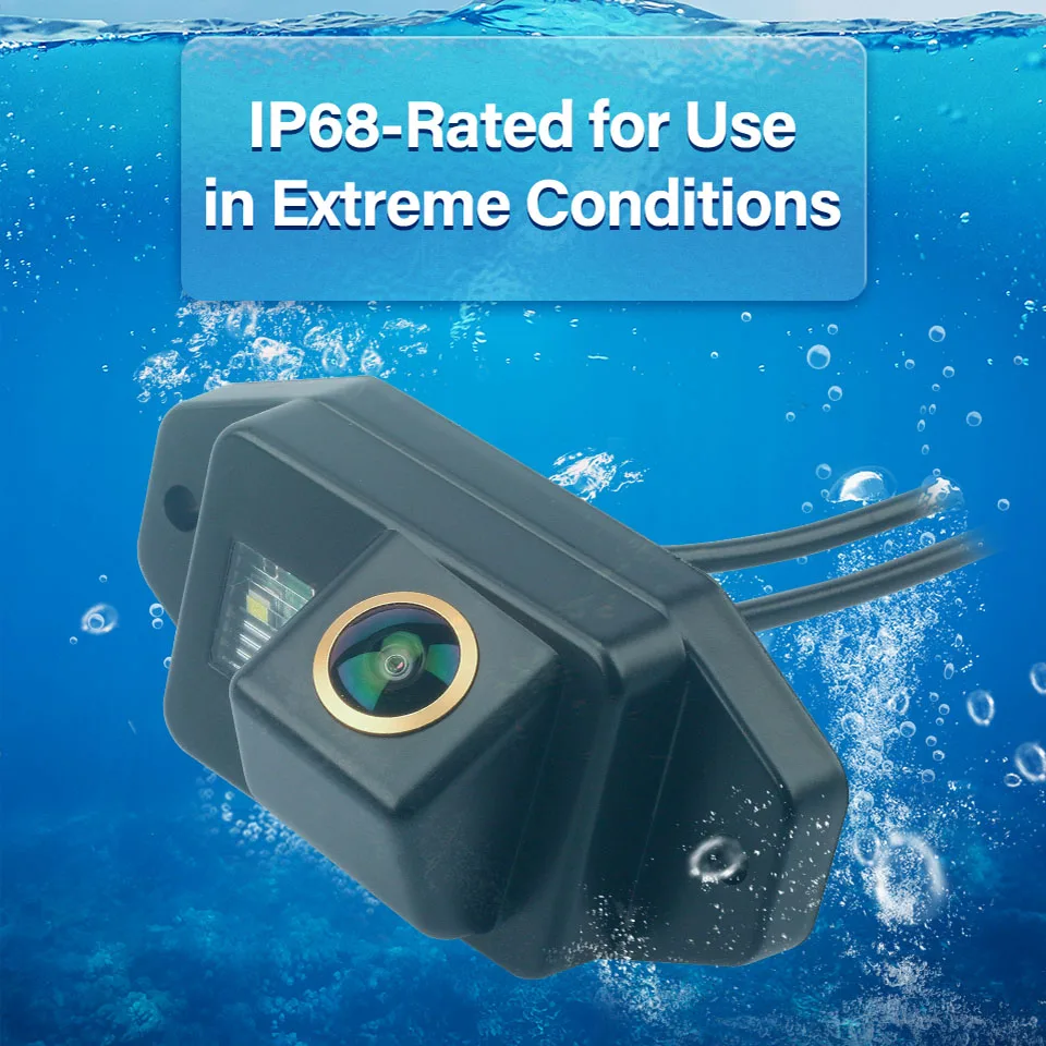 HaiSunny-كاميرا الرؤية الخلفية للسيارة لتويوتا لاند كروزر ، سلسلة 120 ، برادو 2700 ، 4000 ، 2002-2009 ، الرؤية الليلية ، AHD ، 170 ° ، 1080P