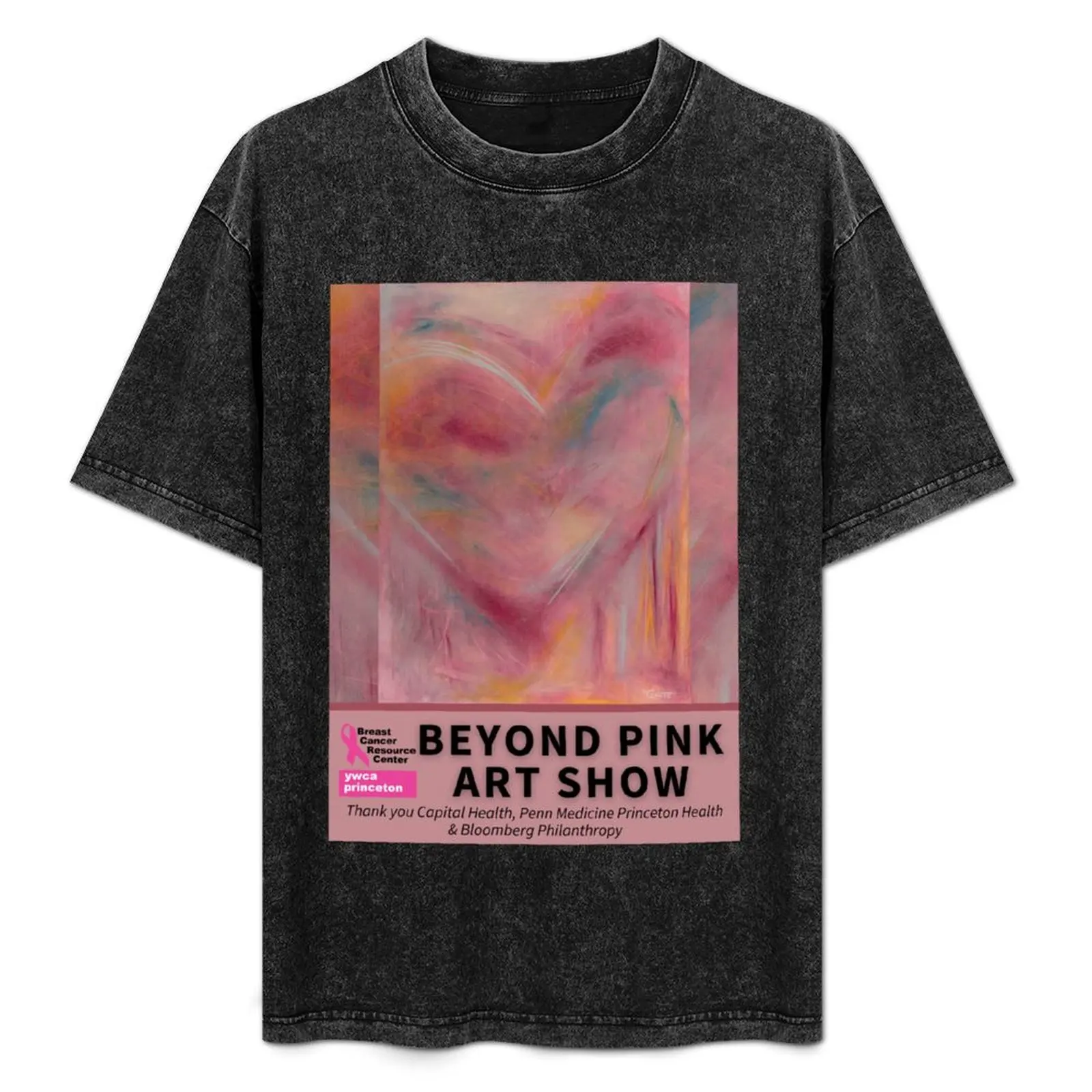 

2021 Beyond Pink Art Show- Gotta Have Heart II by Jane Zamost T-Shirt t shirt personalised t shirts for man cotton funny T-Shirt