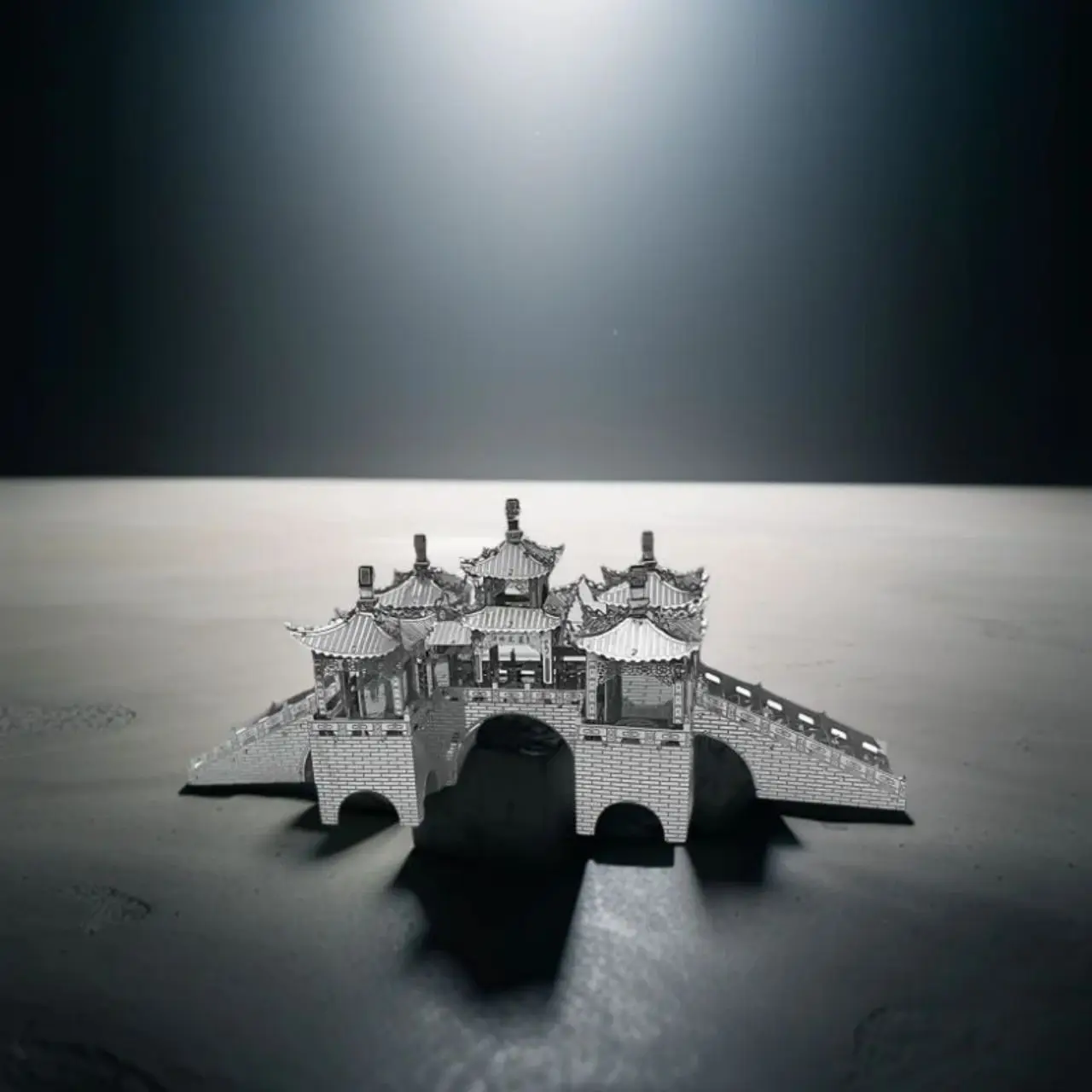 

Пятивольонный мост 3D металлические головоломки наборы моделей DIY лазерная резка головоломки игрушка для детей