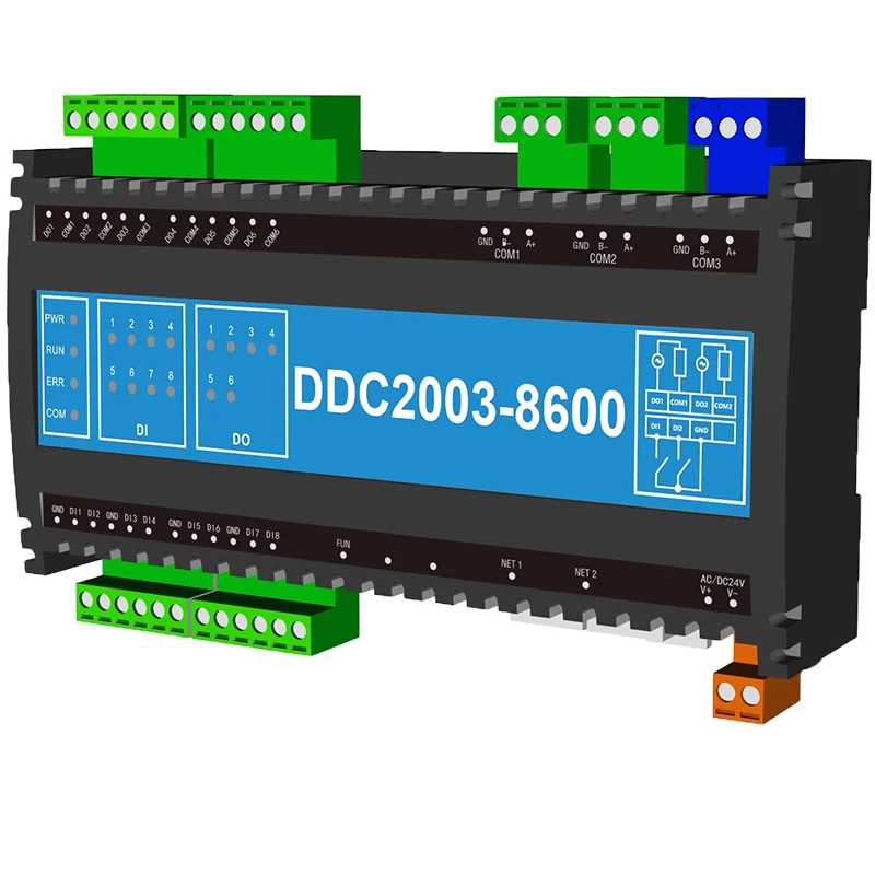 Direct Manufacturer's All-in-One DDC Controller HMI Smart Phone Compatible IoT Solution Monitor with Low Price MQTT Protocol