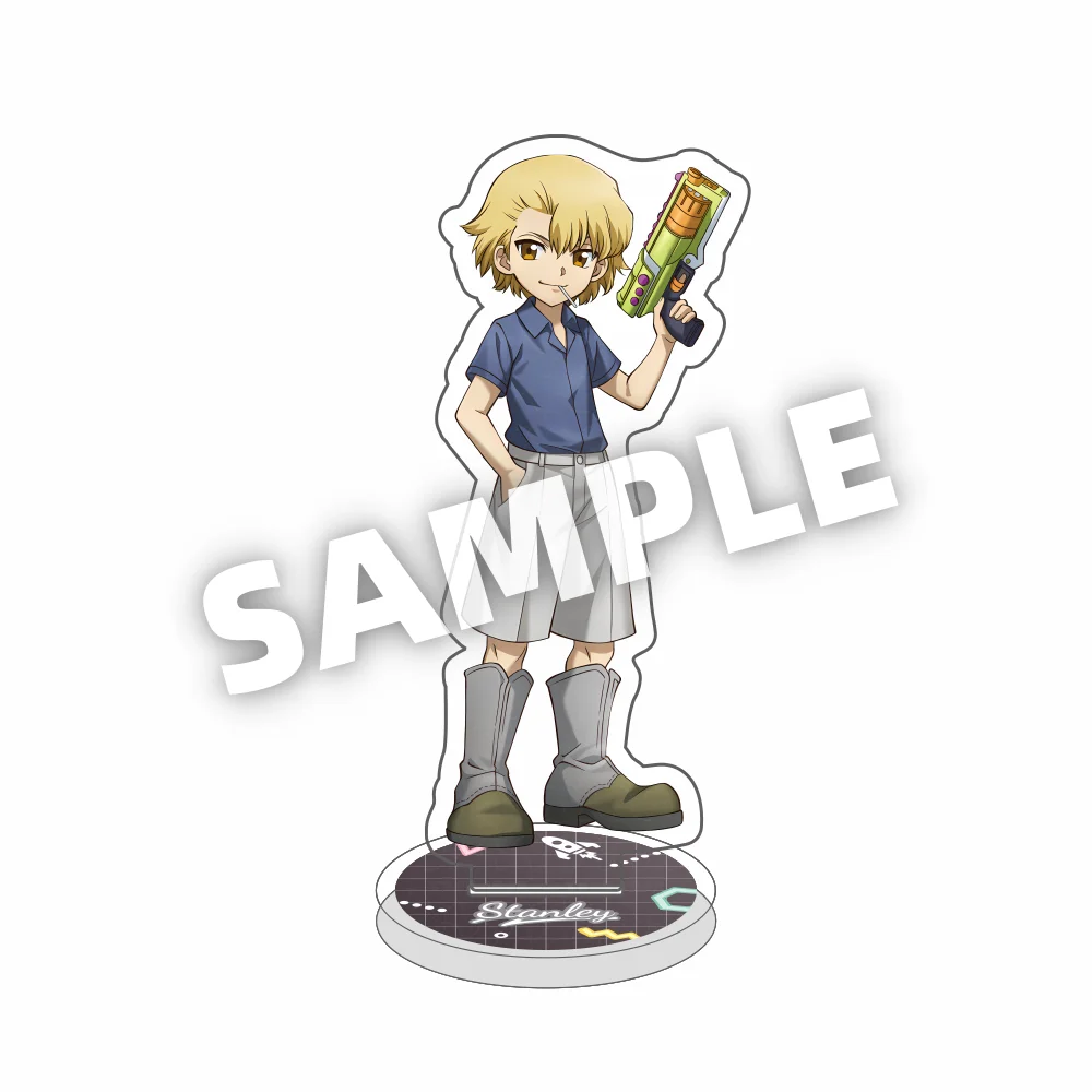 متجر Dr.Stone Gen Asagiri Senku Ishigami الخمول نمط زي 15 سنتيمتر الاكريليك حامل سطح المكتب ديكور المشجعين سحر أنيمي الهدايا