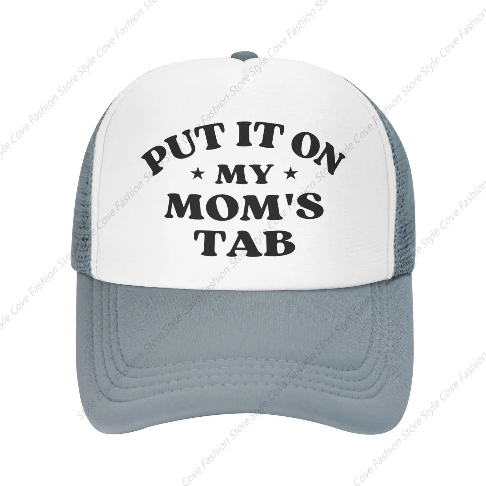 

Put It On My Mom'S Tab Mesh Hat Adjustable Adult Mesh Hat Hip Hop Truck Hat Four Seasons Hat Unisex Cap For Outdoor Travelling