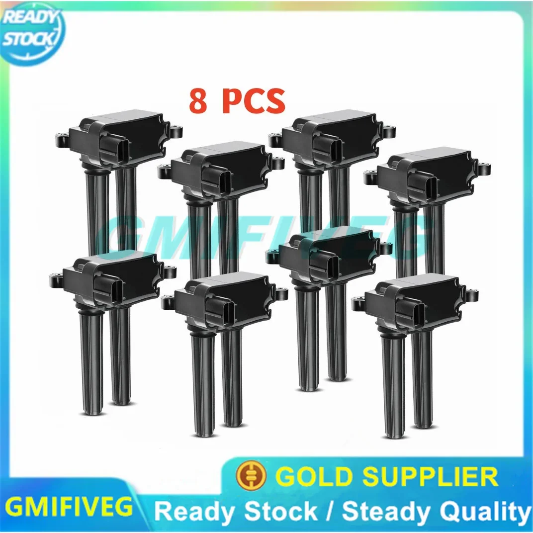 8PCS Ignition Coil For Dodge Challenger Charger Durango Ram Jeep Commander Chrysler 300 56029129AA 56029129AB 56029129AF UF504