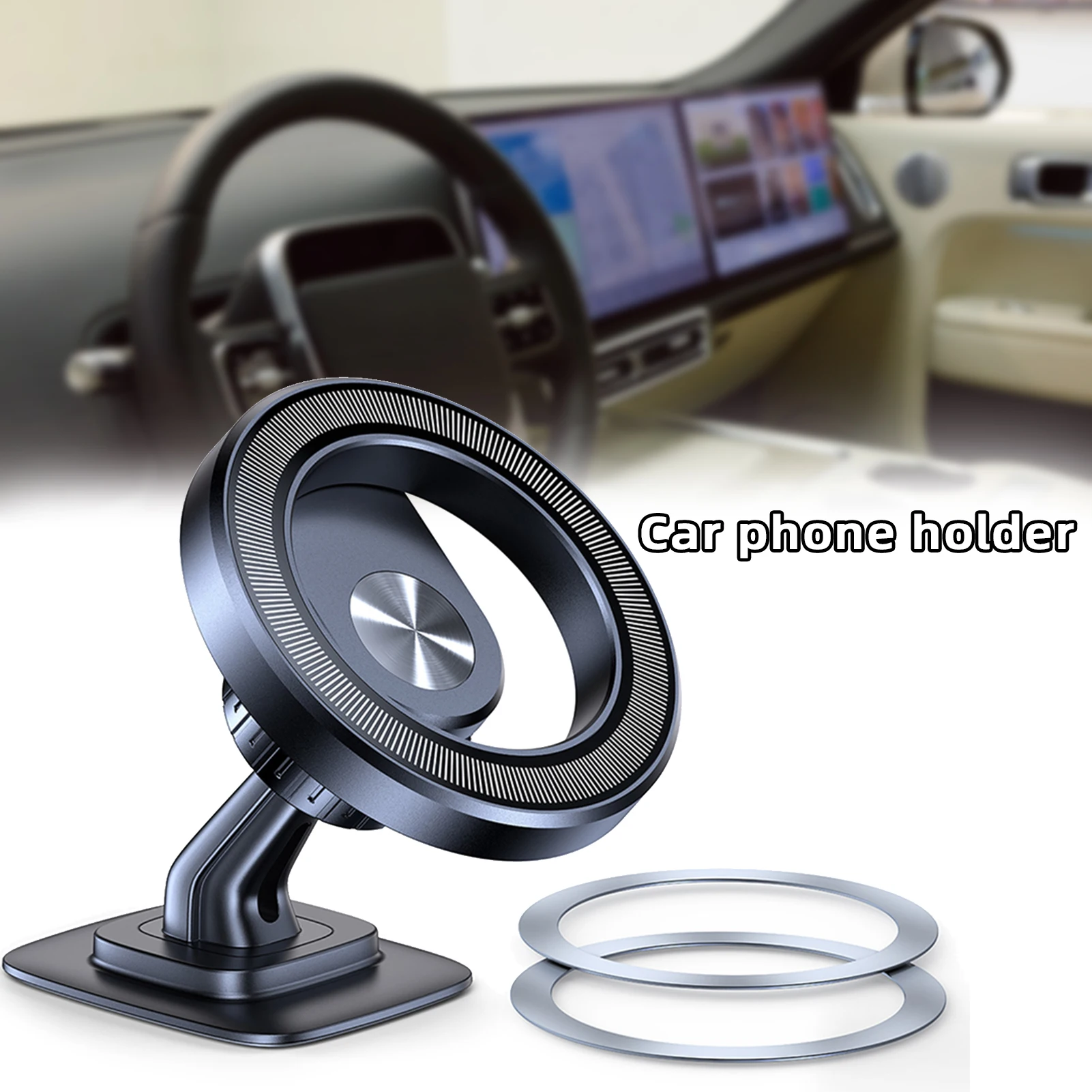 

Magnetic Tablet Mobile Phone Stand For iPad iPhone Samsung 360° Rotating Desktop Holder Adjustable Desk Bracket Smartphone Stand