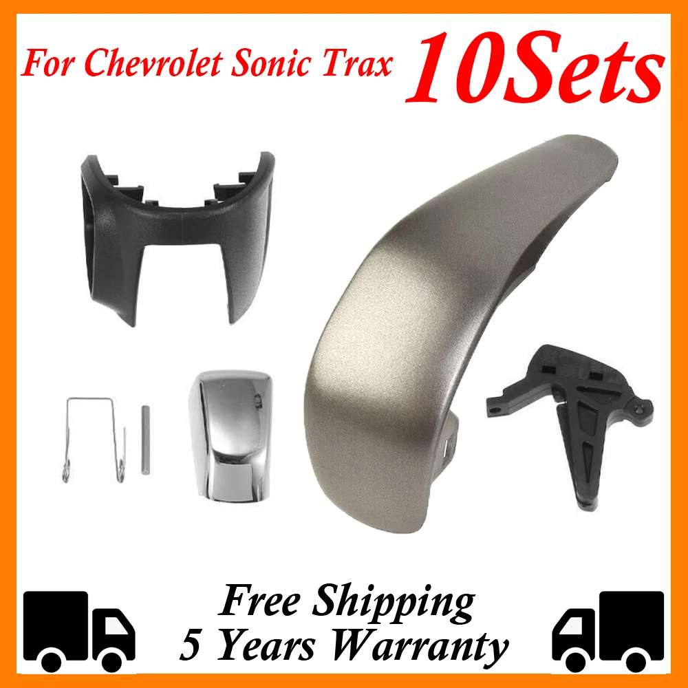 10 Sets Automatic Shift Knob Kit 42539736 42423234 95393161 For Chevrolet Sonic 2012 2013 2014 2015 2016 Trax 2015 2016