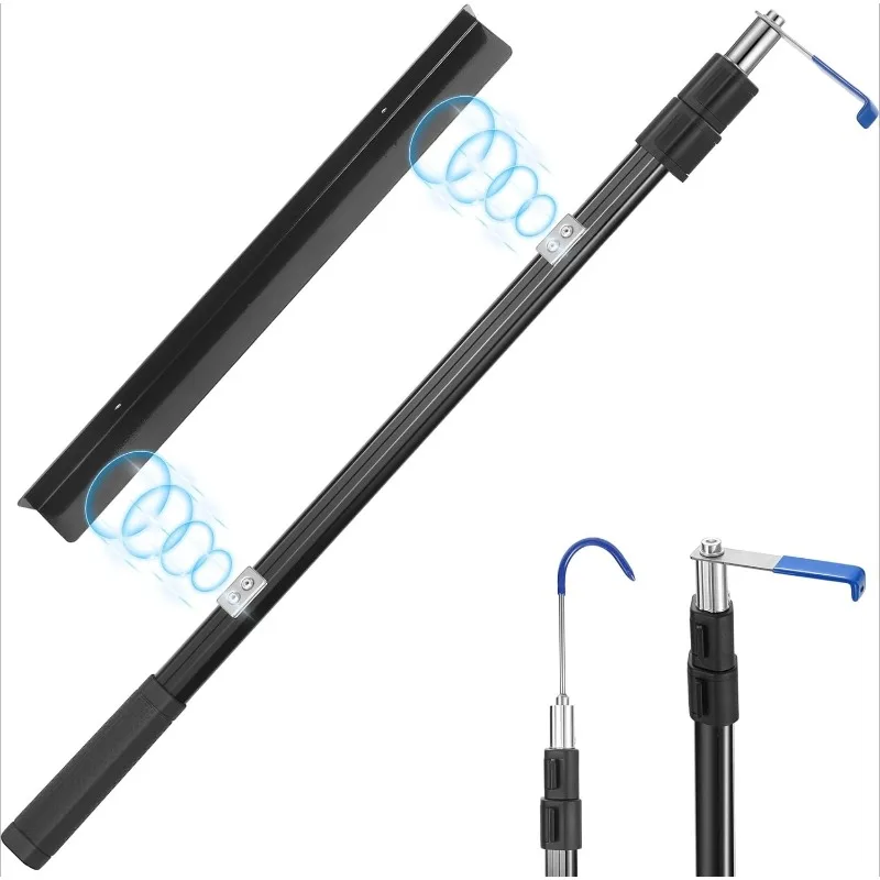 

6.3 Ft Magnetically Mounted Cargo Grabber Reach Retriever Tool - 3.0 New Upgraded Extendable Pickup Truck Bed Accessori