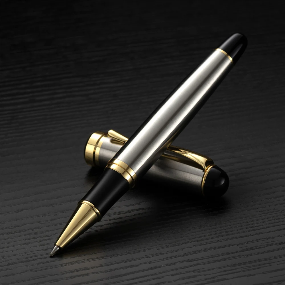 Heavy Touch Ballpoint Pen High-End Neutral Pen Customized Logo Signature Pen Business Gift Pen Office Stationery Customization