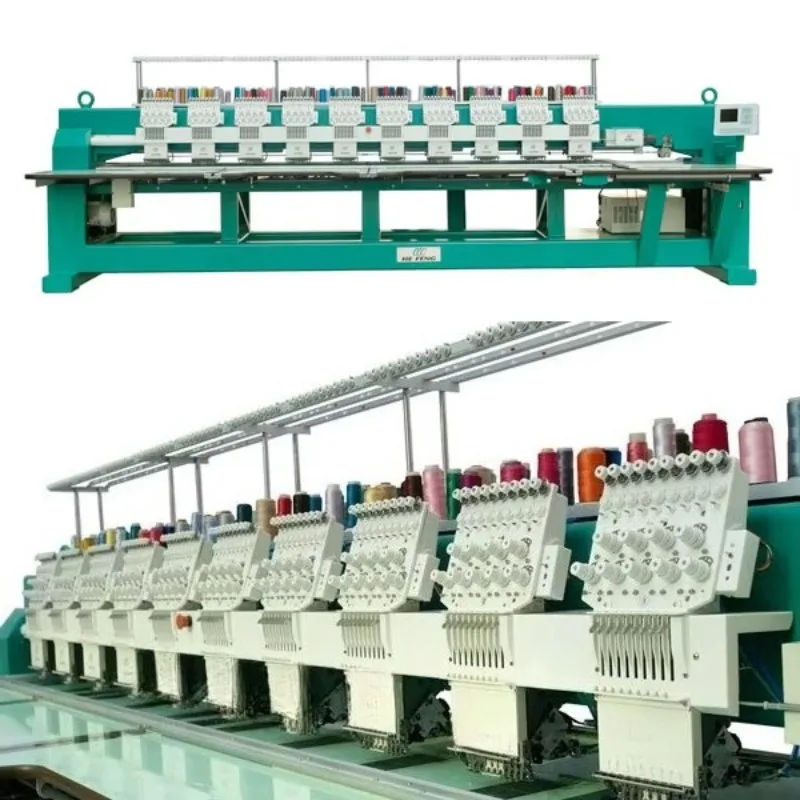Automatic Computerized Embroidery Machine Multi Needle Equipment For Clothing And Promotional Product Embroidery