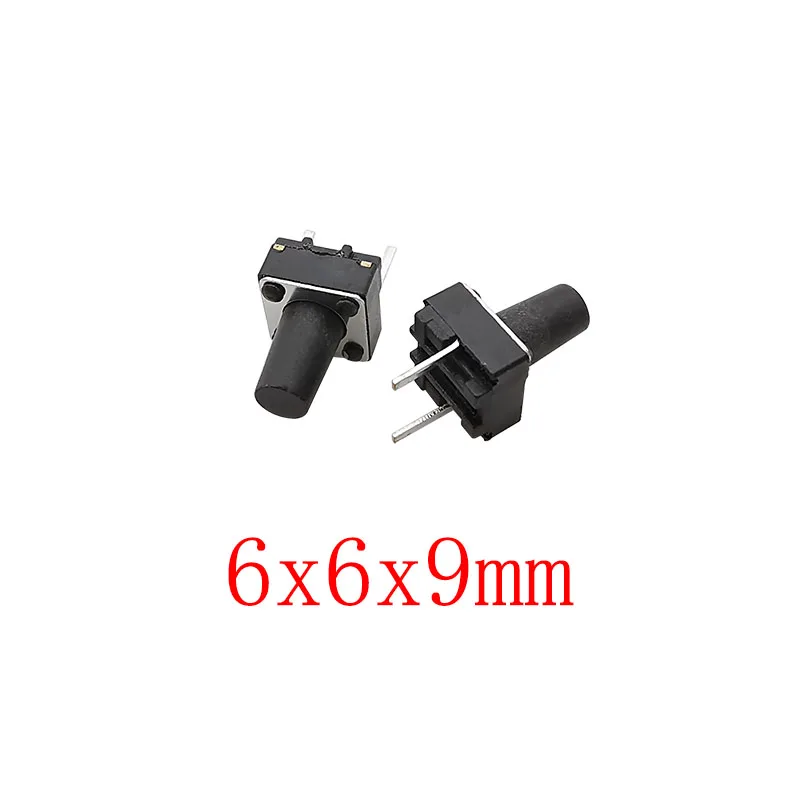 6x6mm Micro Tactile Switch Momentary Tact DIP Switch 2 Pin 6x6mm Micro Touch Push Button Tactile Switch High 4.3/5/6/7/8/9mm – Detail 7