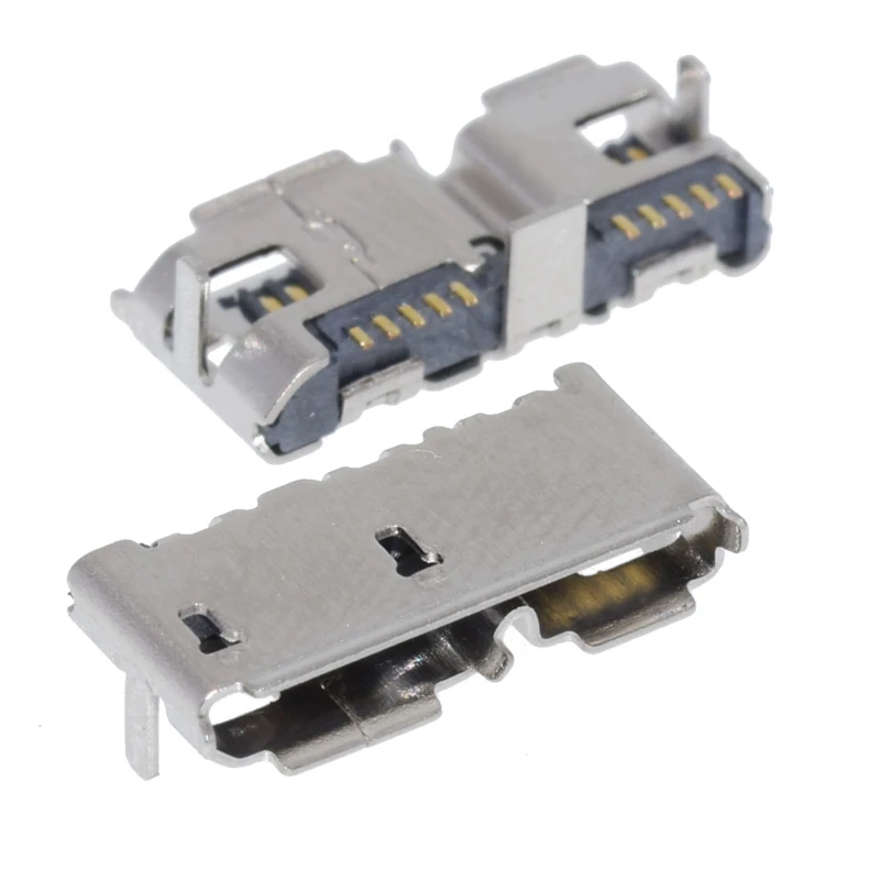 

100PCS Micro USB 3.0 B Type SMT Female Socket Connector For Hard Disk Drives Data Interface