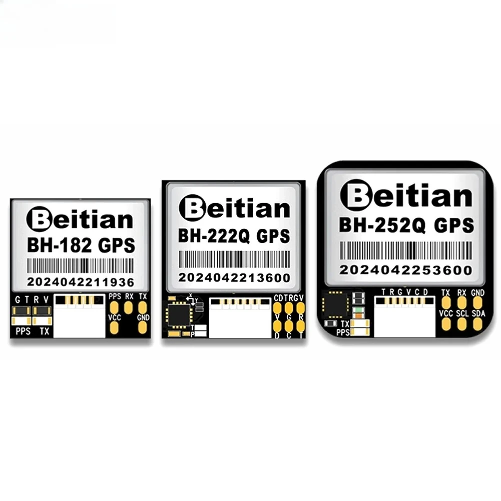 Beitian GPS Module BH-182 222Q 252Q TTL Level with Antenna PPS Indicator GNSS Receiver for Vehicle Drones FPV Flight Control