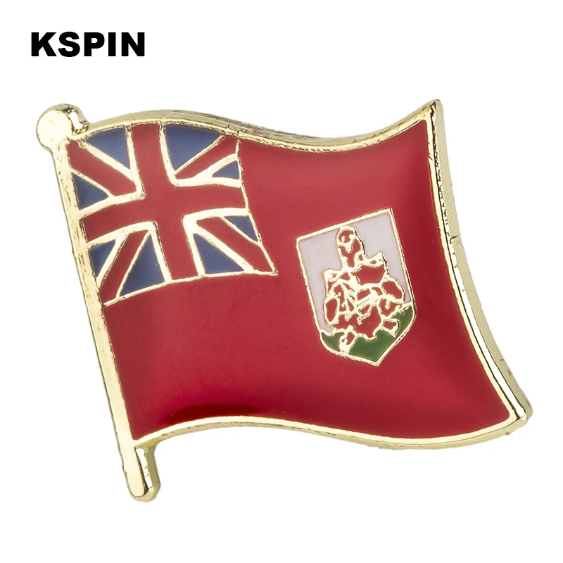 Bermuda Flag Badge Pin Lapel Pin Badge for Backpack