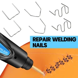 100/500PCS Plastic Welding Staples Welding Gun Nails Welding Plastic Repair Nails Car Bumper Repair Accessories