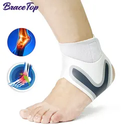 1 PC Sport Compression Ankle Support Ankle Stabilizer Brace Tendon Pain Relief Strap Foot Sprain Injury Wrap Basketball Football
