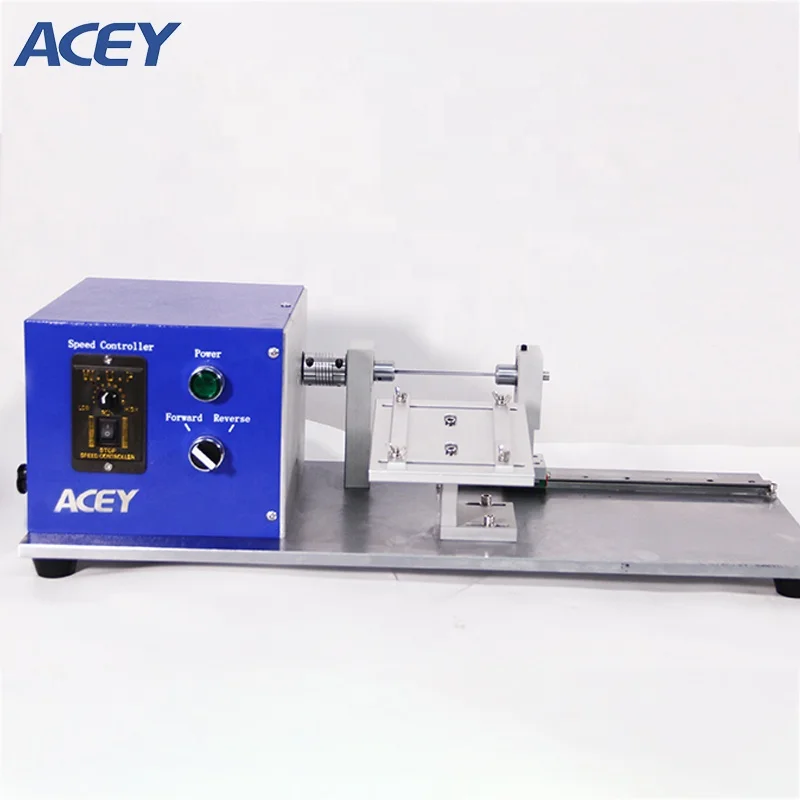 Lab Cylindrical Battery Electrode Automatic Winding Machine for 18650 21700 26650 32650 32700 Battery Making