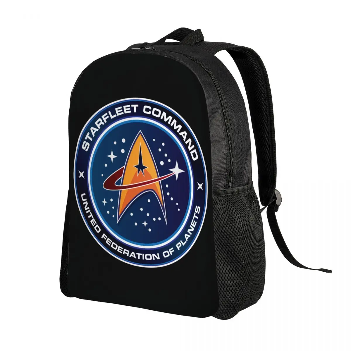 Customized Star Trek Backpacks for Men Women College School Student Bookbag Fits 15 Inch Laptop Science Fiction TV Series Bags