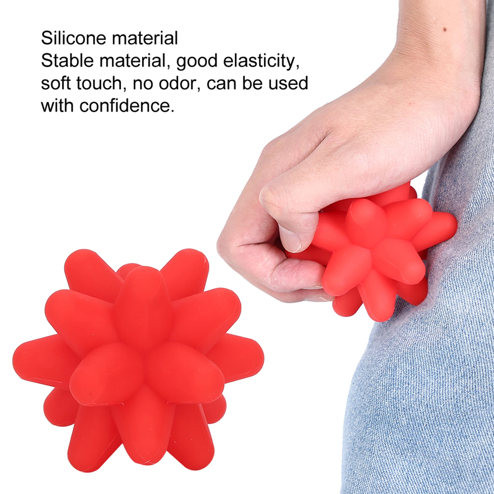 كرة تدليك نقطة الوخز، أداة تدليك الأنسجة العميقة، كرة اللياقة البدنية من السيليكون