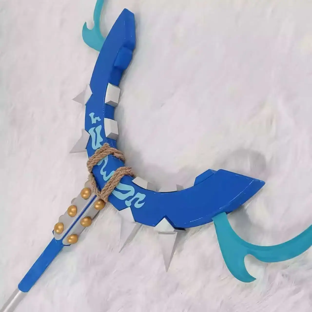 Zanka Nijiku Cos Staff Props Anime GACHIAKUTA Cosplay Props Halloween Christmas Party Comic Convention Costume Accessories 3
