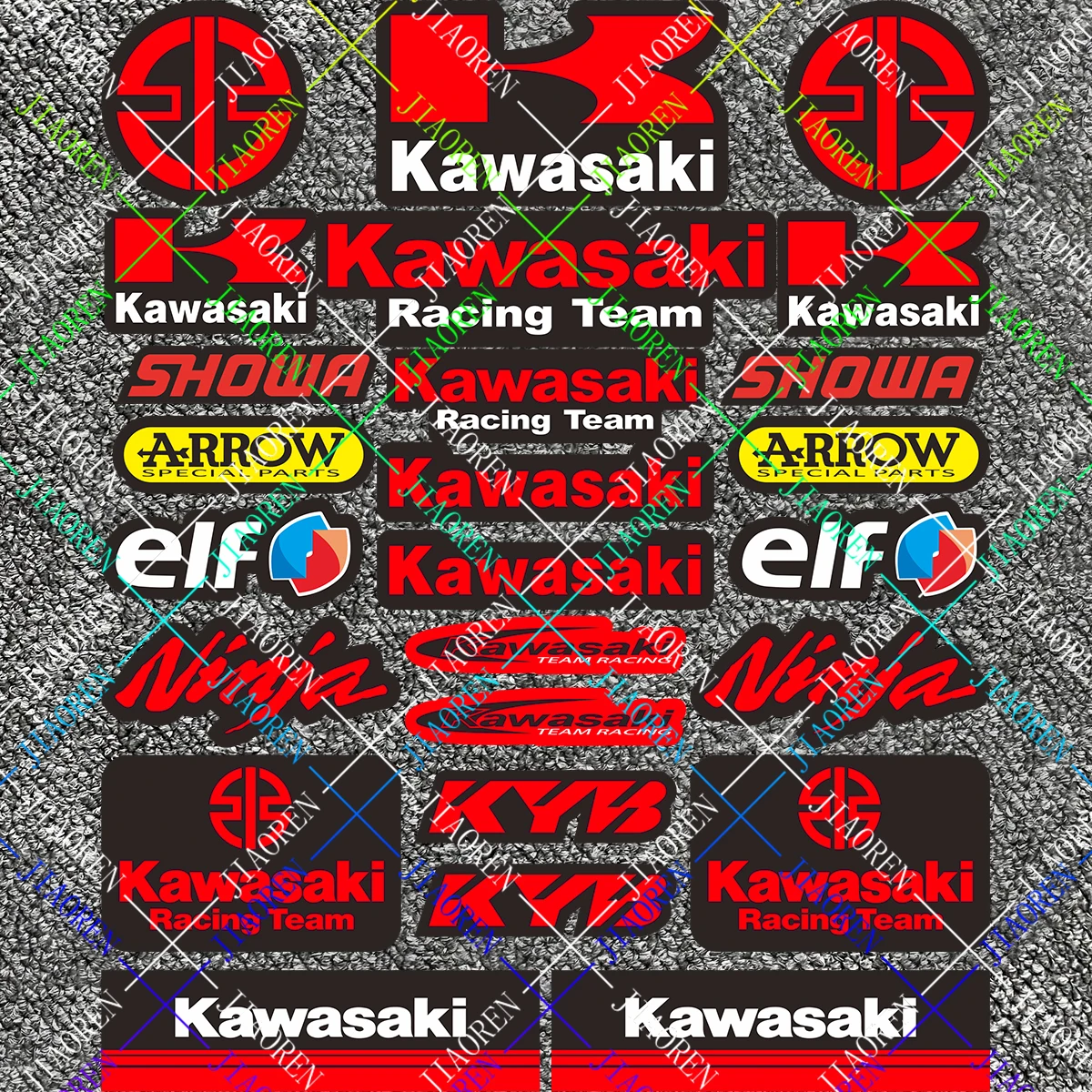 

Reflective Kawasaki Ninja Sticker Halloween Motorcycle Decal