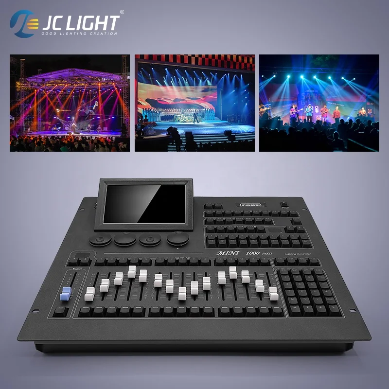 Code Mini 1000 Dmx Console 1024 Channel Dmx Controller for Stage Lighting or Rgb Led/lamp